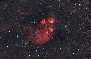 Der Katzenpfotennebel, NGC 6334