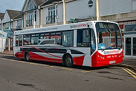 Quay Connect bus at Red Funnel terminal at Town Quay