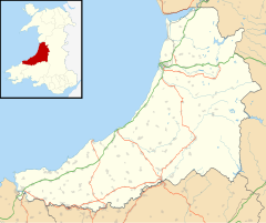 location in Wales