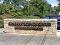 Main sign in front of science center