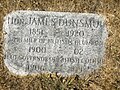 Gravestone of James Dunsmuir at Ross Bay Cemetery in Victoria