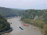 Loreley vom südöstlich gelegenen Spitznack (2005)