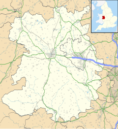 Ternhill is located in Shropshire