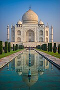 Le Taj Mahal à Agra.