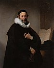 Portrait of Johannes Wtenbogaert, 1633 – a preacher, like many of the best portraits of the 1630s