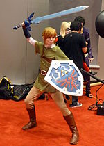 Cosplay de Link.