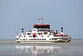 The MS Sier, one of two ferries between Holwerd and Ameland