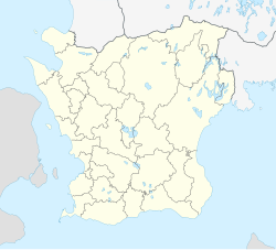 Åhus is located in Skåne