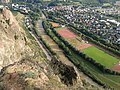 Blick von der Bastei des Rotenfels