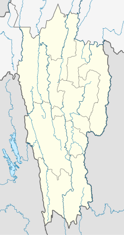 Khawzawl is located in Mizoram