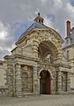 Värav Porte Baptistère Fontainebleau lossis