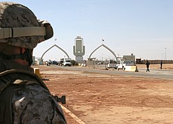 The Tarbil border crossing