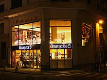 Ancien cinéma Le Paris transformé en un magasin Franprix à Chambéry.