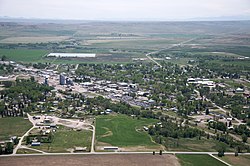 Skyline of Choteau