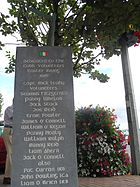 Memorial in Cobh, County Cork, to the Volunteers from that town