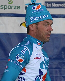 Franck Bouyer tijdens E3 Harelbeke 2009