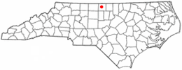 Yanceyville – Mappa