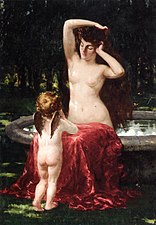 Sylvan Toilette (vers 1897), localisation inconnue.