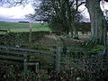 Dere Street en Maxton, Scottish Borders.