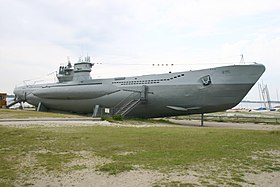 U 995 (Muster Typ VII C/41) in Laboe (2004)