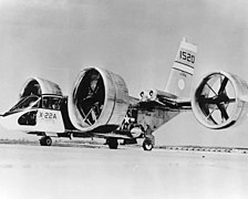 Bell X-22 experimental VTOL (US)