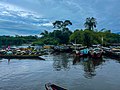 Fishing boats Idenau cameroon