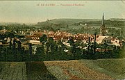 Panorama de la ville vers 1910.