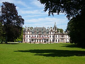 Français : Chateau de Pourtalès