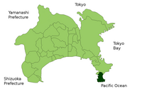 Miura asend Kanagawa prefektuuris