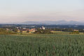 Blick auf Schwanenstadt von Nordwesten