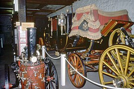 Queen Victoria's state landau in the Tyrwhitt-Drake museum, Maidstone