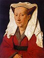 Jan van Eyck: Portret van Margareta van Eyck