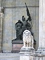 Munich : Lion devant la Feldherrnhalle