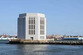 Lüftungsbauwerk des Brooklyn-Battery Tunnels