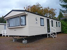 Photograph of a mobile home