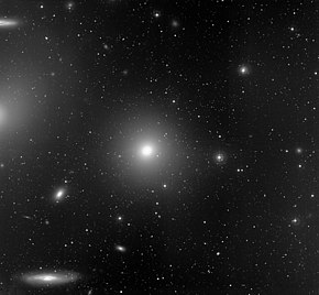 M84 na snímku z Observatoře La Silla. Autor: ESO