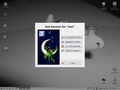 KDE 3.5注销（登出）画面。