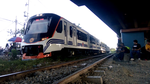 An 8000 class train at FTI station in December 2019.