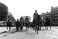 Tyske soldater i Paris juni 1940, parade med hest, det er en myte at de tyske styrkene kun var motoriserte Foto: Deutsches Bundesarchiv, Bild 101I-126-0350-26A / Fremke, Heinz / CC-BY-SA 3.0