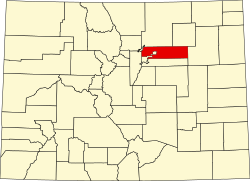 Koartn vo Adams County innahoib vo Colorado