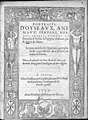 Portraits d'oyseaux, animaux, serpens, herbes, arbres, hommes et femmes, d'Arabie et Egypte, 1557