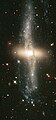 NGC 4650A, una rarissima galassia ad anello polare.