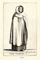 Carmelita amb la capa blanca, per W. Hollar