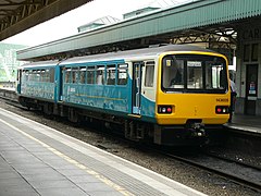 Dieseltriebwagen der Arriva Trains Wales in Cardiff