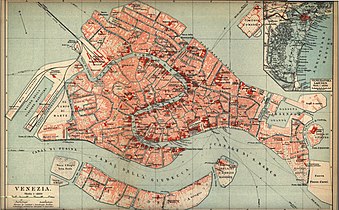 City's map, 1920