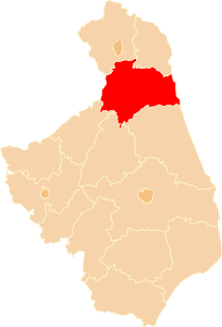 Powiat Powiat augustowski v Podleskom vojvodstve (klikacia mapa)