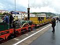 Der „Adler“ zu Besuch im Bahnhof Meiningen