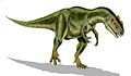Ang Allosaurus ang isa sa pinakamalaking mga maninilang pang-lupain sa panahong Jurassic.