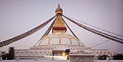 Boudha Stupa after renovation.