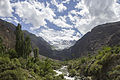 Rakaposhi pandangan di Lebuh Raya Karakoram